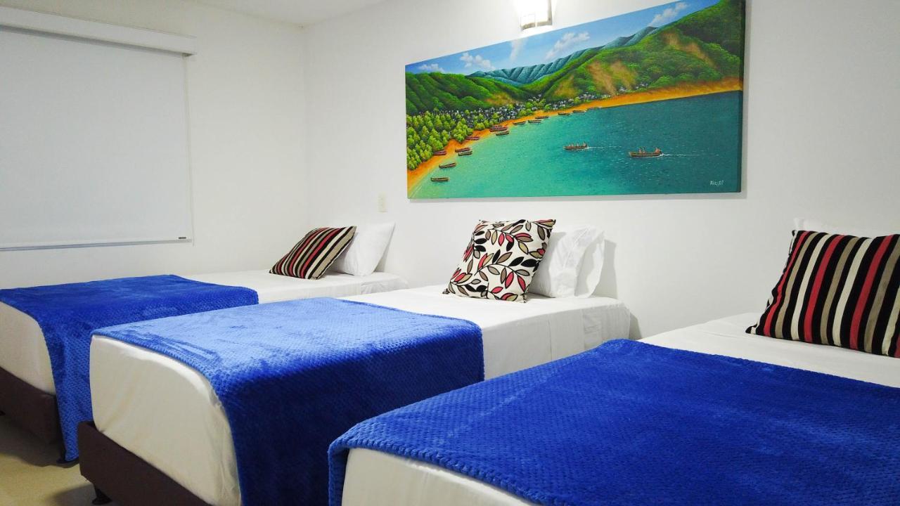 Hotel Parque De Los Novios Inn Santa Marta Dış mekan fotoğraf