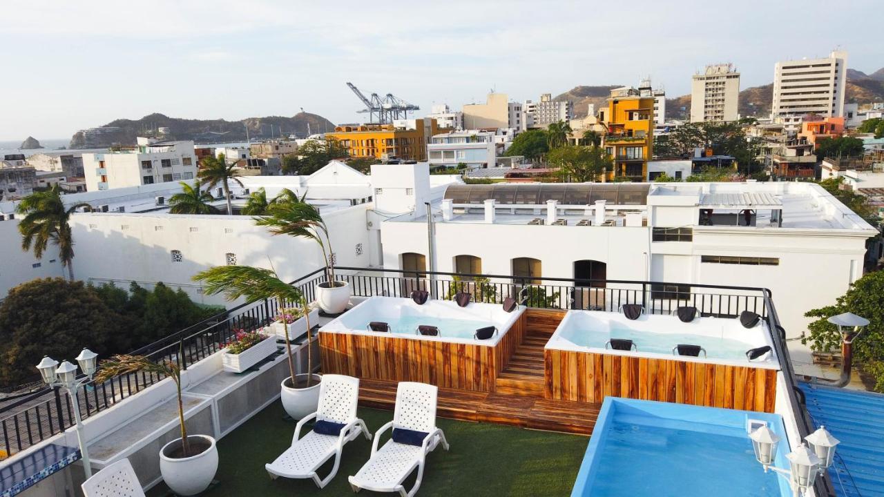 Hotel Parque De Los Novios Inn Santa Marta Dış mekan fotoğraf